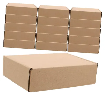 Produktbild von 20 Stück Wellpappe Verpackungsboxen für Versand und Lagerung