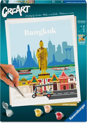 Produktbild von Farbenfrohes Bangkok Ravensburger 12023095