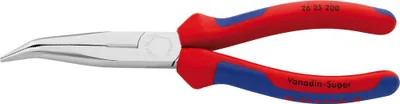 Productafbeelding van Afgeschuinde tang met platte bekken, 40°, 200 mm, Knipex