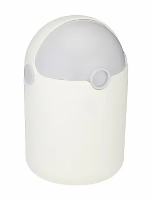 Produktbild von TISCHABFALLEIMER 19cm "Bulletbin" mit Deckel Tischmülleimer Kosmetikeimer Abfalleimer Mülleimer Papierkorb Müllbehälter 4