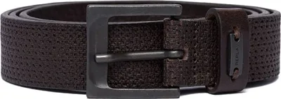 Produktbild von REPLAY Leder Gürtel Full Leather Belt W110 Black Brown dunkelbraun