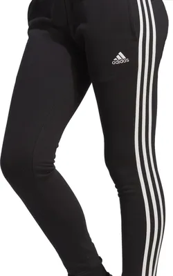 Produktbild von adidas Jogginghose Damen im 3 Streifen Design, Farbe:Schwarz, Größe:XL