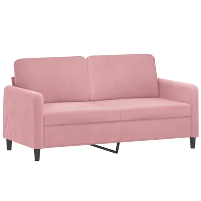 Obrázok produktu pre vidaXL 2-miestna pohovka Pink 140 cm Velvet