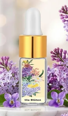 Produktbild von GKA Parfüm Öl Lila Blüten aus Frankreich Parfümöl Kosmetik Zitrone, Nelke, Maiglöckchen, Flieder, Rose, Heliotrop, Hyazinthe sehr intensiv Probierfläschchen