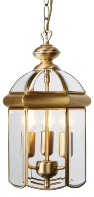 Produktbild von Deckenleuchte, Antik Messing, H 143 cm, LANTERN