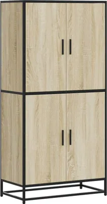 Produktbild von vidaXL Deska barowa dąb sonoma 68x35x139 cm materiał drewnopochodny