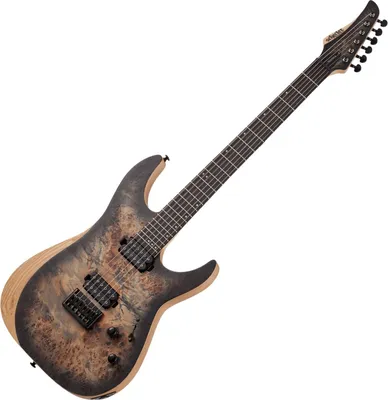 Zdjęcie produktu dla Schecter Reaper-6 Charcoal Burst Gitara elektryczna