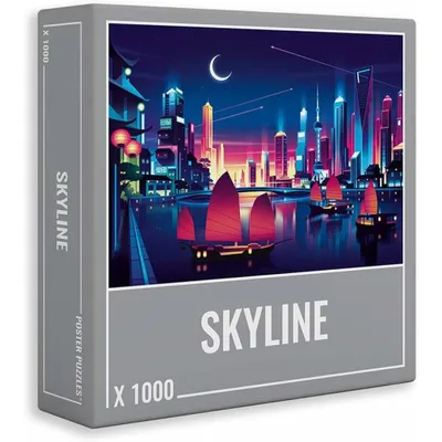 Produktbild von CLOUDBERRIES Puzzle Skyline 1000 Teile