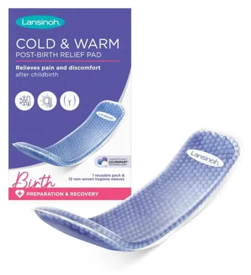 Lansinoh Wochenbett-Gelkompresse warm und kalt inklusive 12 Bezügen