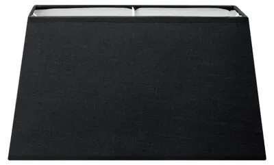 Produktbild von Home Sweet Home Lampenschirm aus Stoff Schwarz - 35 x 30 x 19 cm
