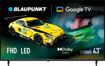Produktbild von Blaupunkt LED-Fernseher 43" 43FGC5500S Full HD Google TV DVB-T2 Dolby Audio WLAN Bluetooth 5.0 Chromecast