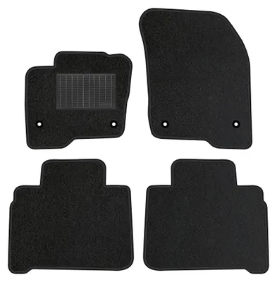 Produktbild von Velours Fußmatten Set Automatten passend für: FORD C-max II 2010-2019