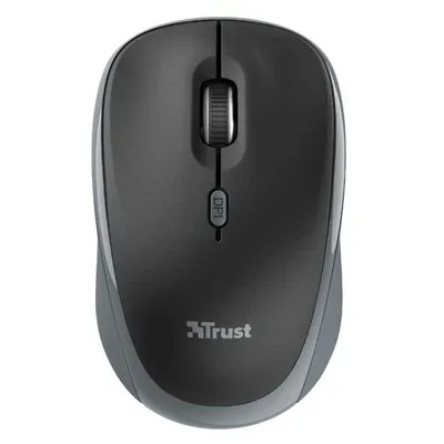 Obrázek produktu pro Trust Yvi, Optický, RF bezdrátový, 1600 DPI, Černá