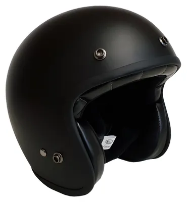 Produktbild von Bores Gensler Classic Jethelm matt Black (Bei Veränderung des Auslieferungszustandes erlischt die ECE 22.05 Prüfung)-S