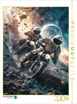 Produktbild von CALVENDO Puzzle Planetenerkundung einmal anders | 2000 Teile Lege-Größe 90x67cm Foto-Puzzle für glückliche Stunden