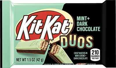 Produktbild von Kit Kat Duos Mint & Dark Chocolate (24 x 42g)