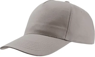 Image de Atlantis Casquette de base-ball à 5 panneaux (2 pièces/paquet) AB425 (taille unique) (Gris)