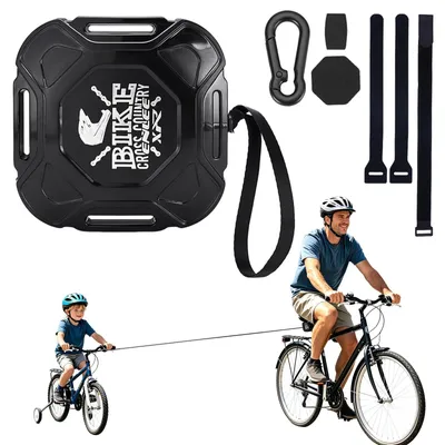 Productafbeelding van Fiets Sleeptouw voor Kinderen, Extra Lange 2,4 m