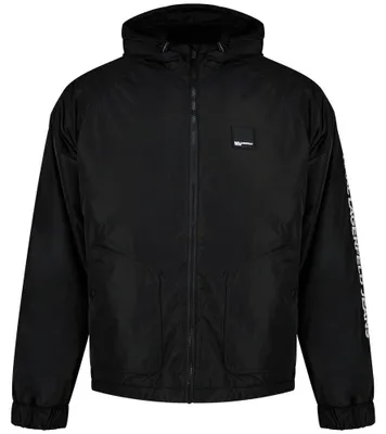 Image de KARL LAGERFELD Jeans - Veste matelassée noire avec logo (pour hommes)