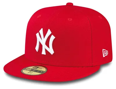 Produktbild von New Era 59FIFTY Cap MLB New York Yankees Essential red 7 3/4