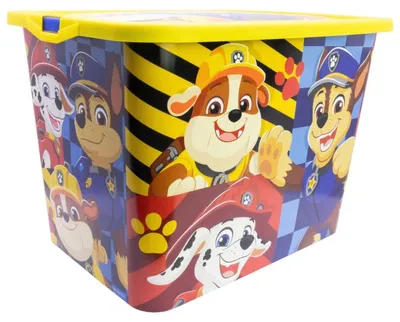 Produktbild von Paw Patrol Aufbewahrungsbox Store Box - 23 Liter Chase Marchall Bubble