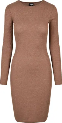 Produktbild von Urban Classics Damen-Strickkleid Mocki braun S