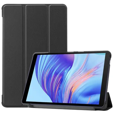 Zdjęcie produktu dla Etui na tablet König Design kompatybilne z Huawei MatePad T8 / Honor Tablet X7 Etui z syntetycznej skóry Smart Cover Case Black
