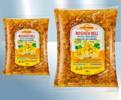 Produktbild von Getrocknete Rosinen Gold 200g