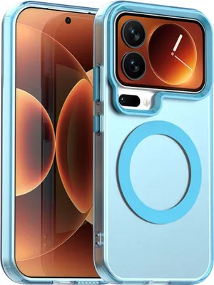 Obrázok produktu pre Pre Xiaomi 17 Pro Candy Design Magsafe Hybrid TPU Plastic Protective Cover Blue