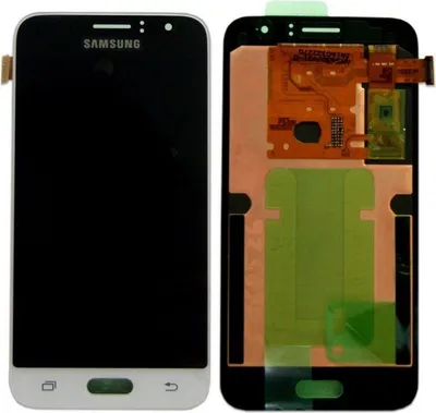 Obrázok produktu pre Displej LCD + dotykový originálny biely Samsung Galaxy J1 2016 Sm-J120