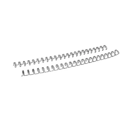 Produktbild von 100 RENZ Drahtbinderücken schwarz für 60 Blatt