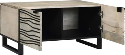 Obrázek produktu pro vidaXL Konferenční stolek bílý 80 x 50 x 40 cm materiál na bázi dřeva