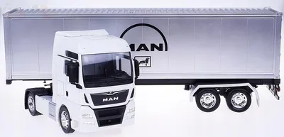 Produktbild von Welly Modell Man TGX mit Sattelauflieger K011B.32651 1:32 25510