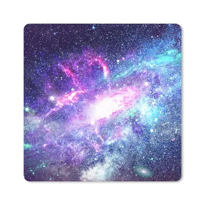 Produktbild von MuchoWow® Mauspad Mousepad Weltraum - Sterne - Blau 30x30 cm - Mousepads - Maus Mat - Pad - Mausunterlage - Gaming