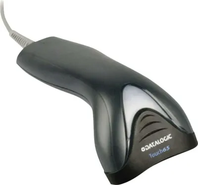 Produktbild von Datalogic Touch 65 Lite, Tragbares Barcodelesegerät, 1D, Laser, Code 39, EAN-13, 15 cm, 0 - 20000 Lux