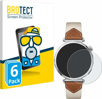 Produktbild von 6x BROTECT Schutzfolie für Huawei Watch GT 5 (41 mm) Displayschutz Displayschutzfolie Folie Matt Entspiegelungsfolie