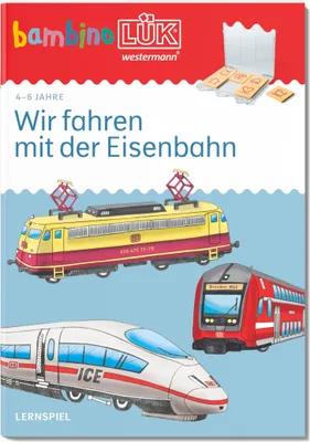 Produktbild von bambinoLÜK 4/6 Jahre Wir fahren mit der Eisenbahn