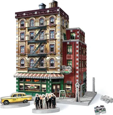 Produktbild von WREBBIT 3D puzzle Přátelé: Central Perk 440 dílků
