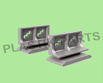 Image de Patins de porte pour abri de jardin Spacemaker A67 & Treco X6 Lot de 2 patins