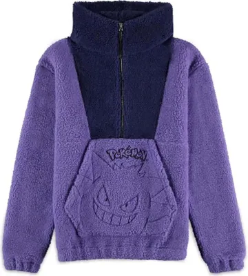 Zdjęcie produktu dla Bluza Pokémon - Gengar Sherpa Premium (rozmiar M)