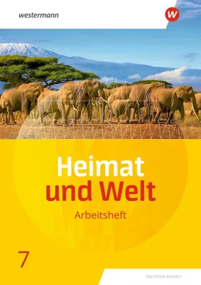 Obrázek produktu pro Heimat und Welt 7. Arbeitsheft. Sachsen-Anhalt