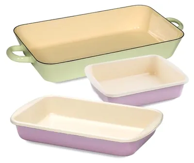 Produktbild von Email Pfannen-Set 3-teilig BUNT 511-6