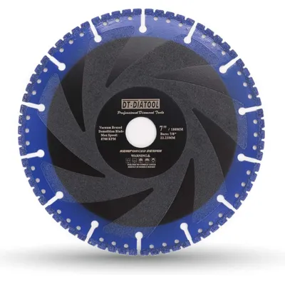 Immagine prodotto di Disco diamantato universale, 180 x 22,23 mm, per cemento armato, metallo, alluminio, PVC e materiali duri