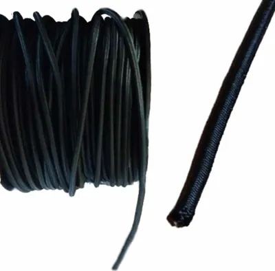 Produktbild von Expanderseil, 8 mm, schwarz, 15 m, Planenseil