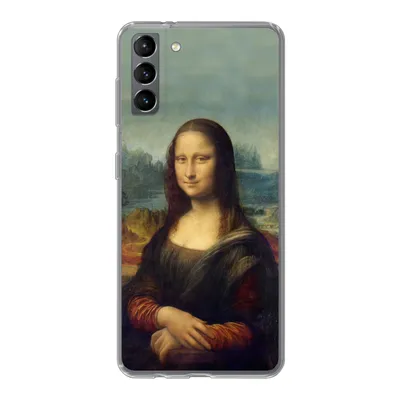 Produktbild von MuchoWow® Handyhülle Schutzhülle Hülle für Samsung Galaxy S21 Plus Mona Lisa - Da Vinci - Gemälde Silikon Softcase Handy Hülle - Handy-Tasche