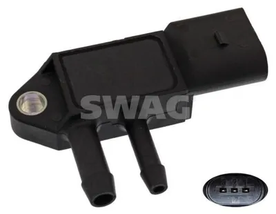 Produktbild von SWAG 30 94 0767 Abgasdruck Differenzdrucksensor für VW Golf V Schrägheck (1K1) Transporter V Bus (7HB, 7HJ, 7EB, 7EJ, 7EF, 7EG, 7HF, 7EC) für AUDI