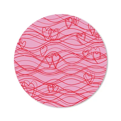 Produktbild von MuchoWow® Mauspad Mousepad Valentinstag - Gestaltung - Liebe 50x50 cm - Mousepads - Maus Mat - Pad - Mausunterlage - Vinyl