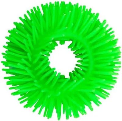 Produktbild von Toi-Toys - PUFFERZ Pufferarmband (13cm) weich elastisch Armband Stressball grün