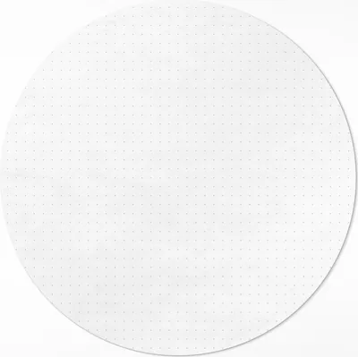 Produktbild von Minimalistisches modernes Muster – Vinyl Fußmatte – Ø 90cm – Rutschfest – Pflegeleicht & Langlebig