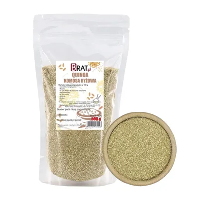 Obrázok produktu pre Biela quinoa - quinoa 500g Brat.pl